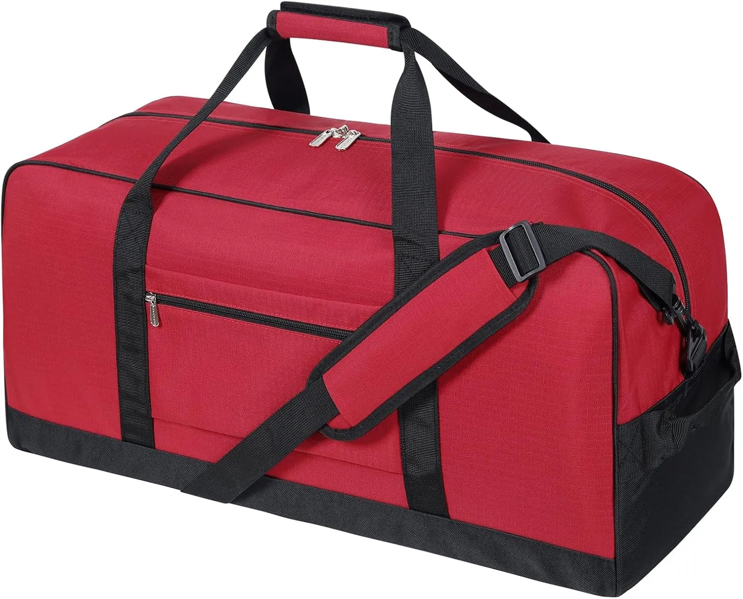 25 inch Travel Duffle Bag for Men - 40L Weekender Overnight Bag for Gym Sport - Red