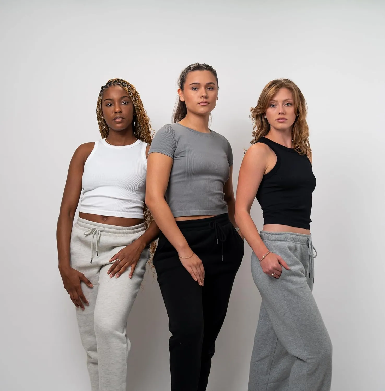 3 Pack Casual Workout Stretch T Shirts for Women, Basic Crewneck Seamless Womens Short Sleeve Yoga Tops