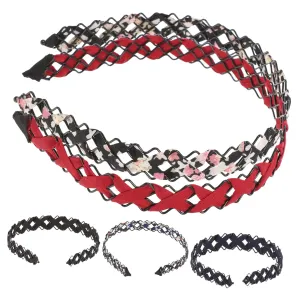 5pcs Wear-resistant Wide Brim Headband Hair Bands for Women Hair Covers Boho Headbands Hair Ties Hair Decorations Braids Accessory