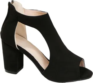 Adjustable Buckle Ankle Strap Wedge Sandals with Arch Support Women's Block Heel Sandals Orthopedic Dress Shoes