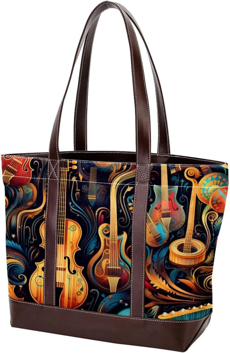 Aesthetic Instruments-1000 Tote Bags Durable Leather Canvas Purses and Handbags for Women Top Handle Shoulder Satchel Hobo Bags