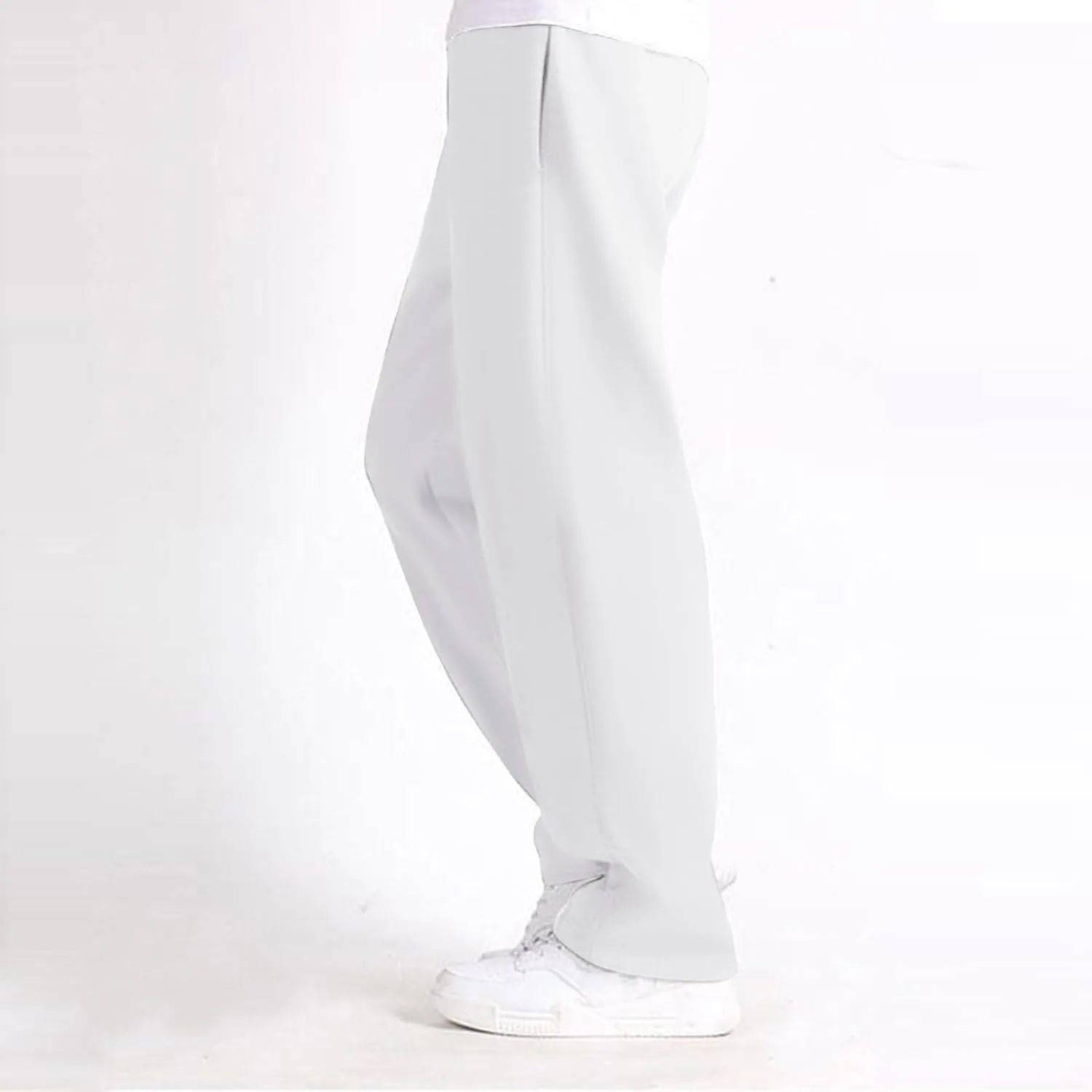 Alalaso Mens Casual Jogger Pants Relaxed Fit Cargo Pants Drawstring Sweatpants Hiking Outdoor Twill Sport Pants