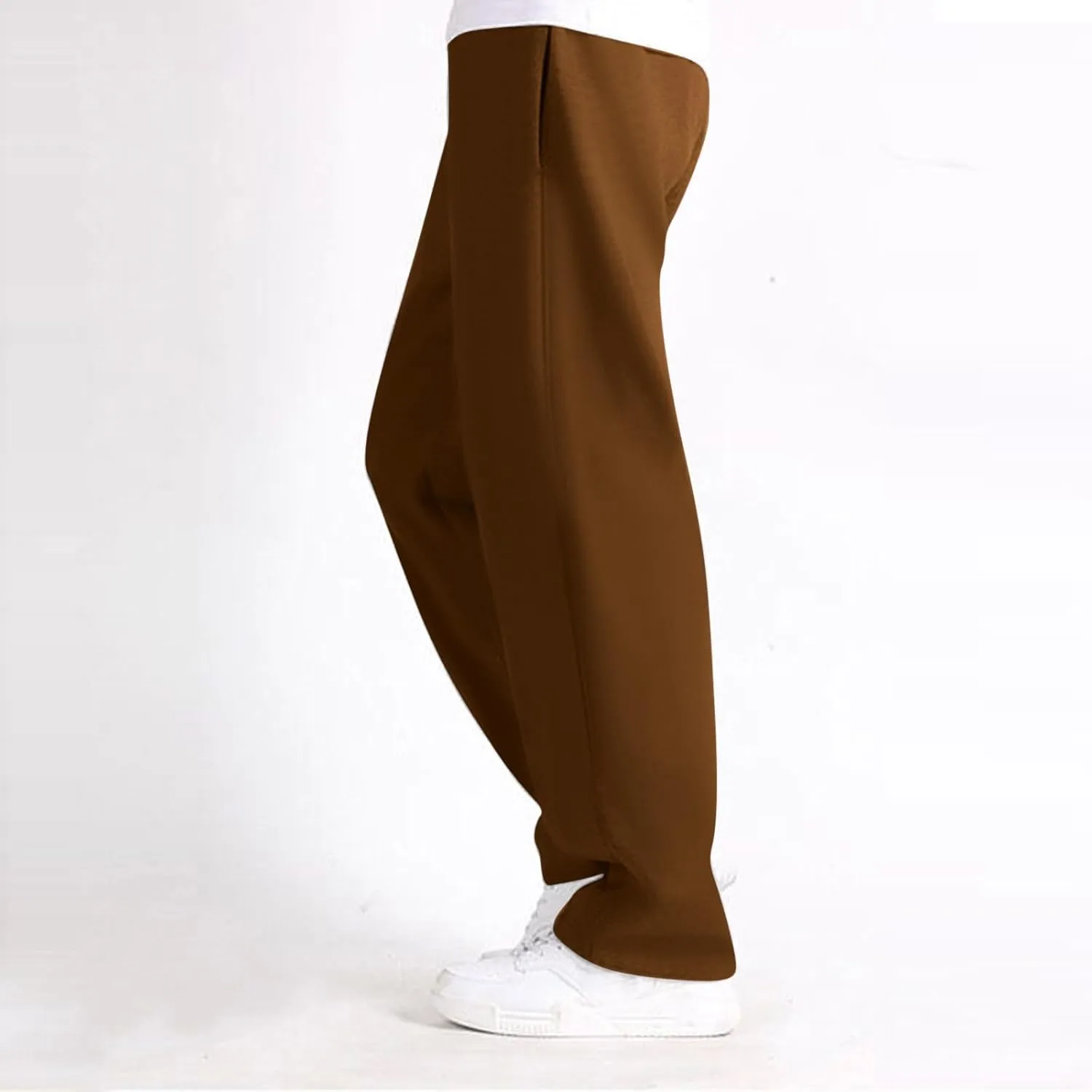Alalaso Mens Casual Jogger Pants Relaxed Fit Cargo Pants Drawstring Sweatpants Hiking Outdoor Twill Sport Pants