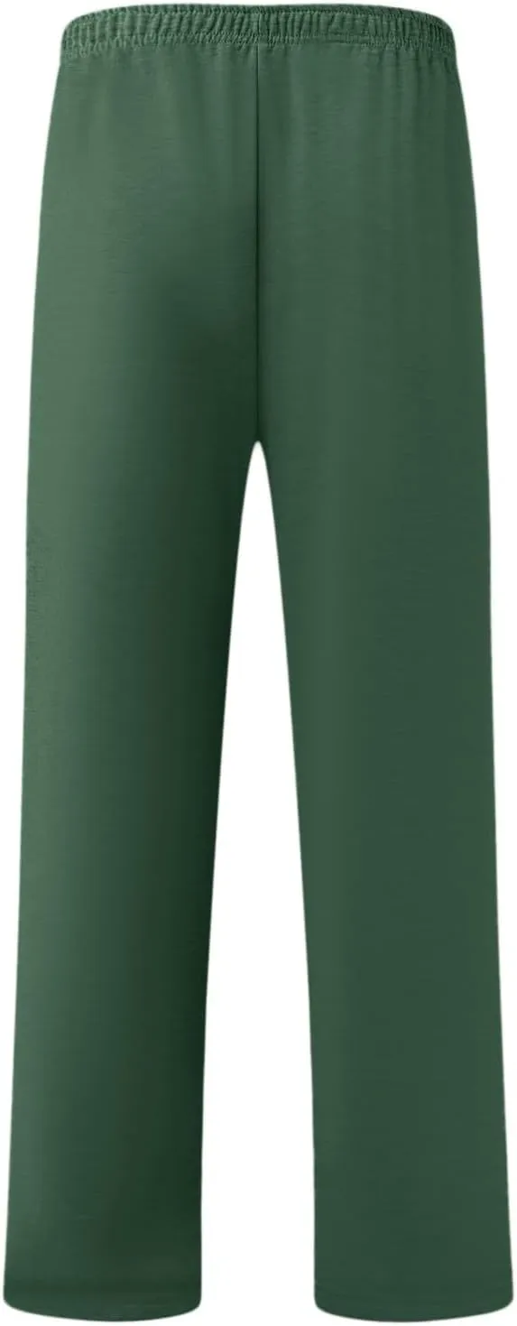 Alalaso Mens Casual Jogger Pants Relaxed Fit Cargo Pants Drawstring Sweatpants Hiking Outdoor Twill Sport Pants