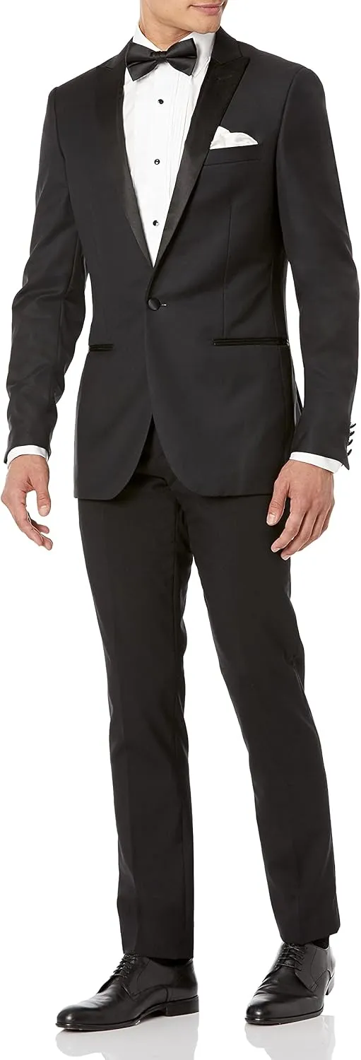 Amazon Brand - Buttoned Down Men's Slim Fit Italian Wool Tuxedo Jacket