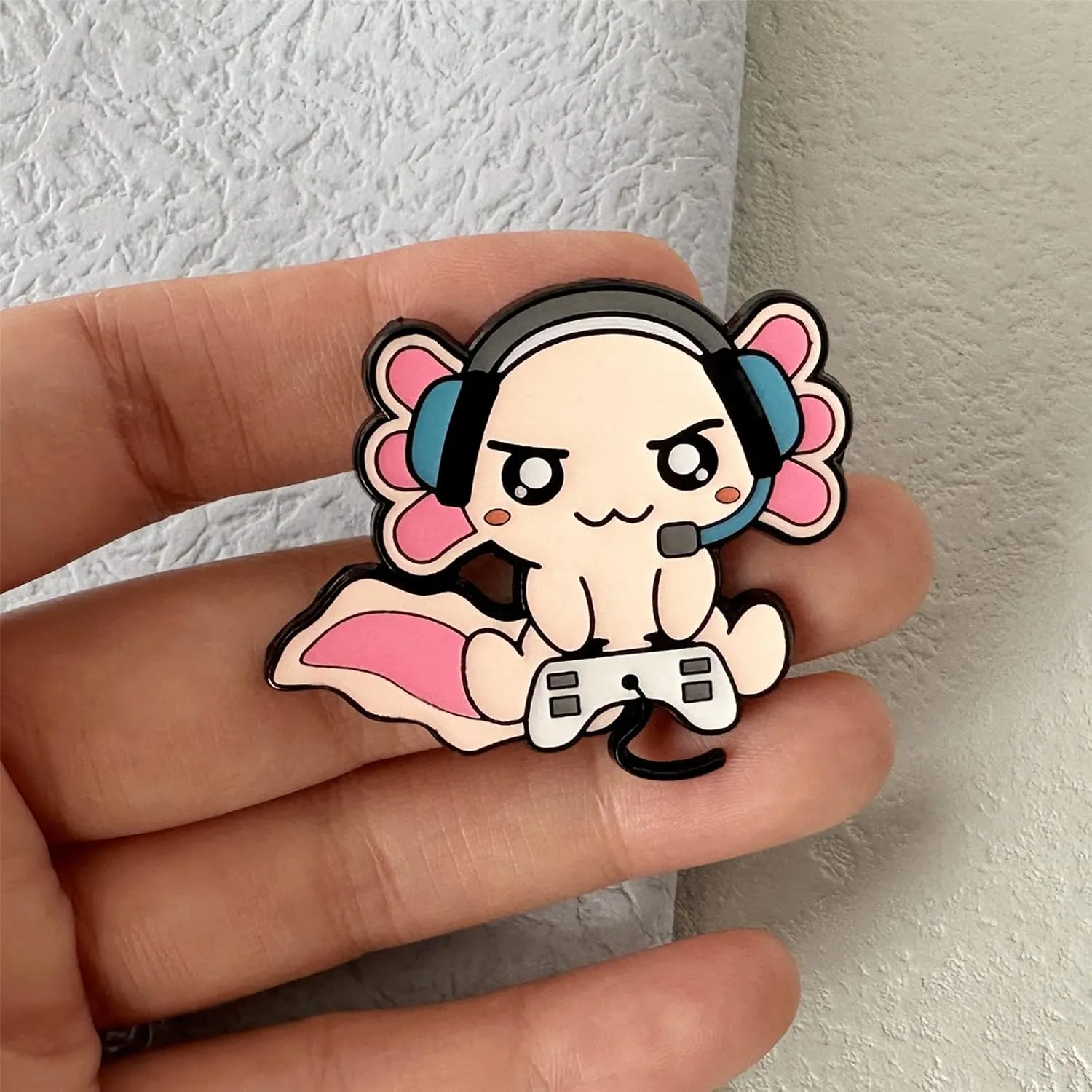 Anime Axolotl Pin, Cartoon Zinc Alloy Cartoon Pins