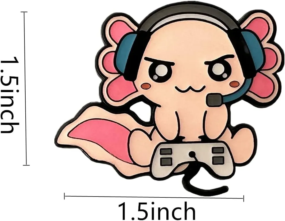 Anime Axolotl Pin, Cartoon Zinc Alloy Cartoon Pins