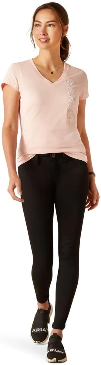 Ariat Women's Vertical Logo V T-Shirt
