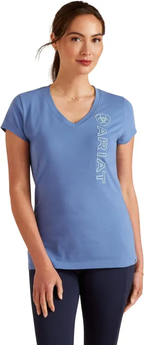 Ariat Women's Vertical Logo V T-Shirt