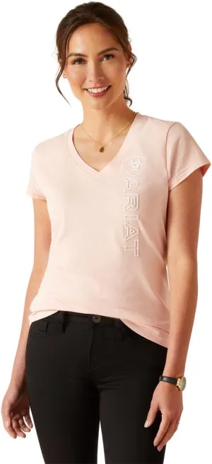Ariat Women's Vertical Logo V T-Shirt