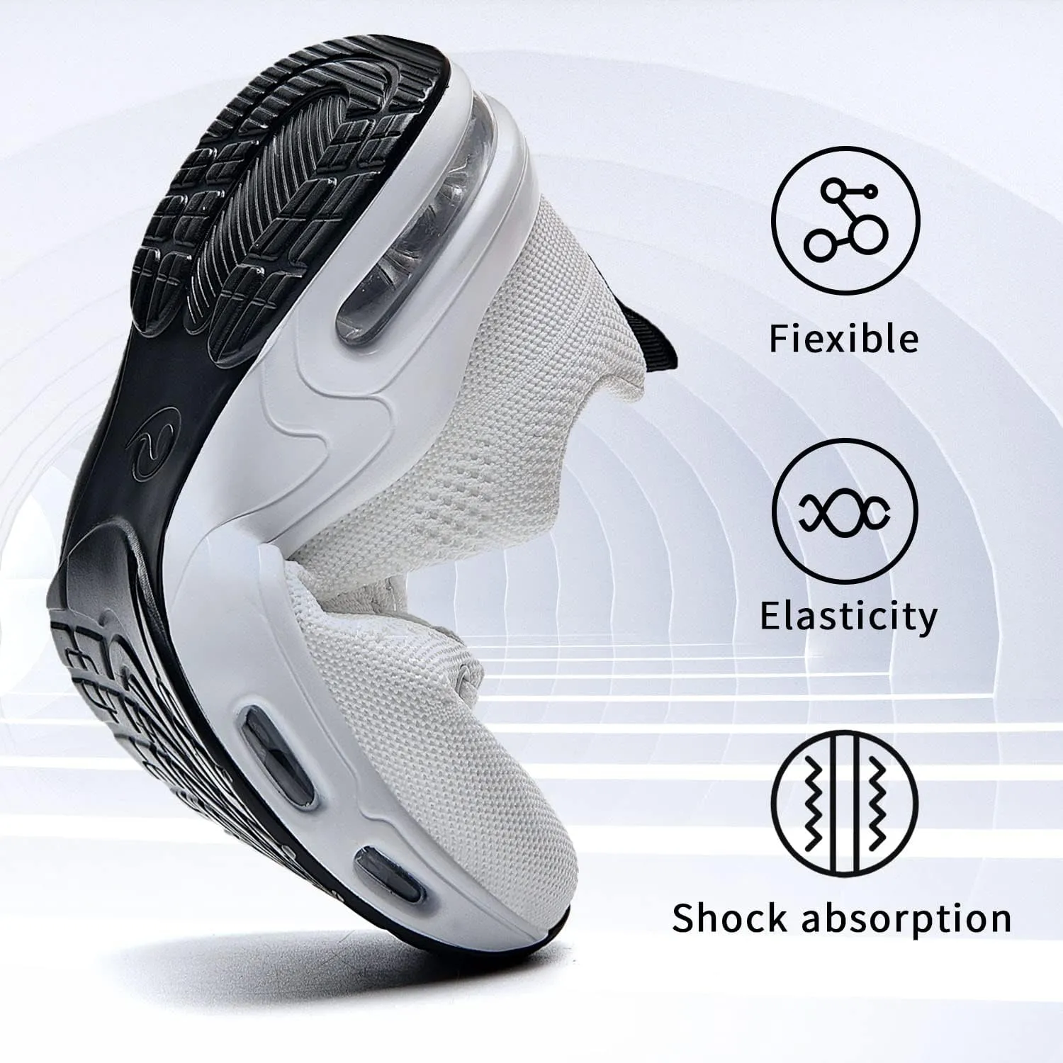 AUPERF Women Air Running Shoes Athletic Tennis Walking Shoes Lightweight Fashion Sneakers for Gym Sport Jogging