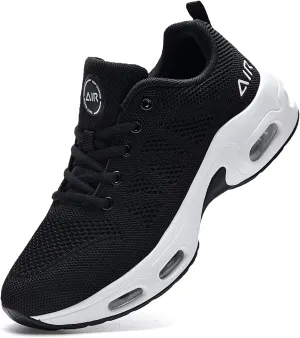 AUPERF Women Air Running Shoes Athletic Tennis Walking Shoes Lightweight Fashion Sneakers for Gym Sport Jogging