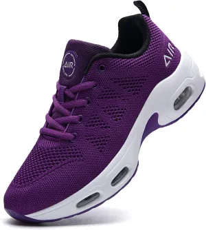 AUPERF Women Air Running Shoes Athletic Tennis Walking Shoes Lightweight Fashion Sneakers for Gym Sport Jogging