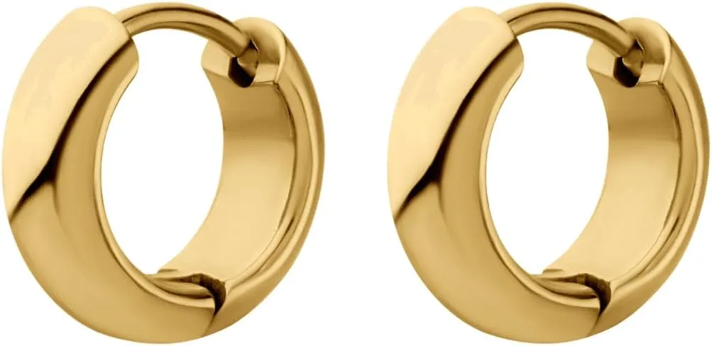 Basic Witch Hoops  Stainless Steel Hoop Earrings  Lightweight, Hypoallergenic, Water & Tarnish Resistant Jewelry