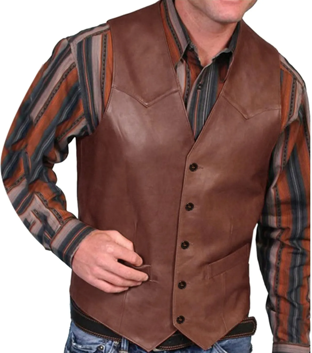 Black Vest 2024 V Neck Pocket Retro Color Vest Blouse With Button Suit Vest For Men Purple Vest For Men Mens Vest
