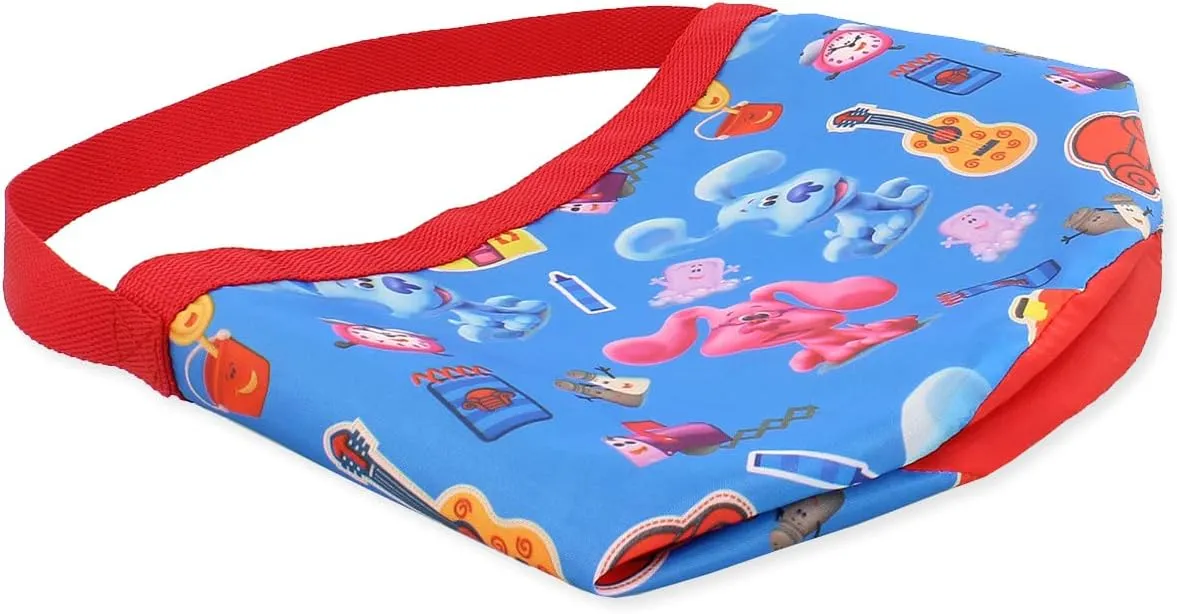 Blue's Clues & You Kids Collapsible Nylon Gift Basket Bucket Tote Bag