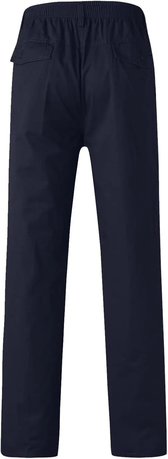 Cargo Pants for Men,Mens Relaxed Fit Outdoor Cargo Pants Casual Drawstring Athletic Jogger Sports Trousers