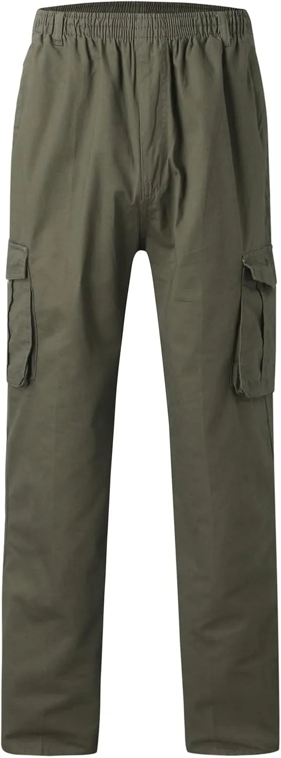 Cargo Sweatpants for Men Big and Tall Relaxed Fit Straight Leg Cargo Pant Men's Relaxed Fit Stretch Cargo Pant Men's