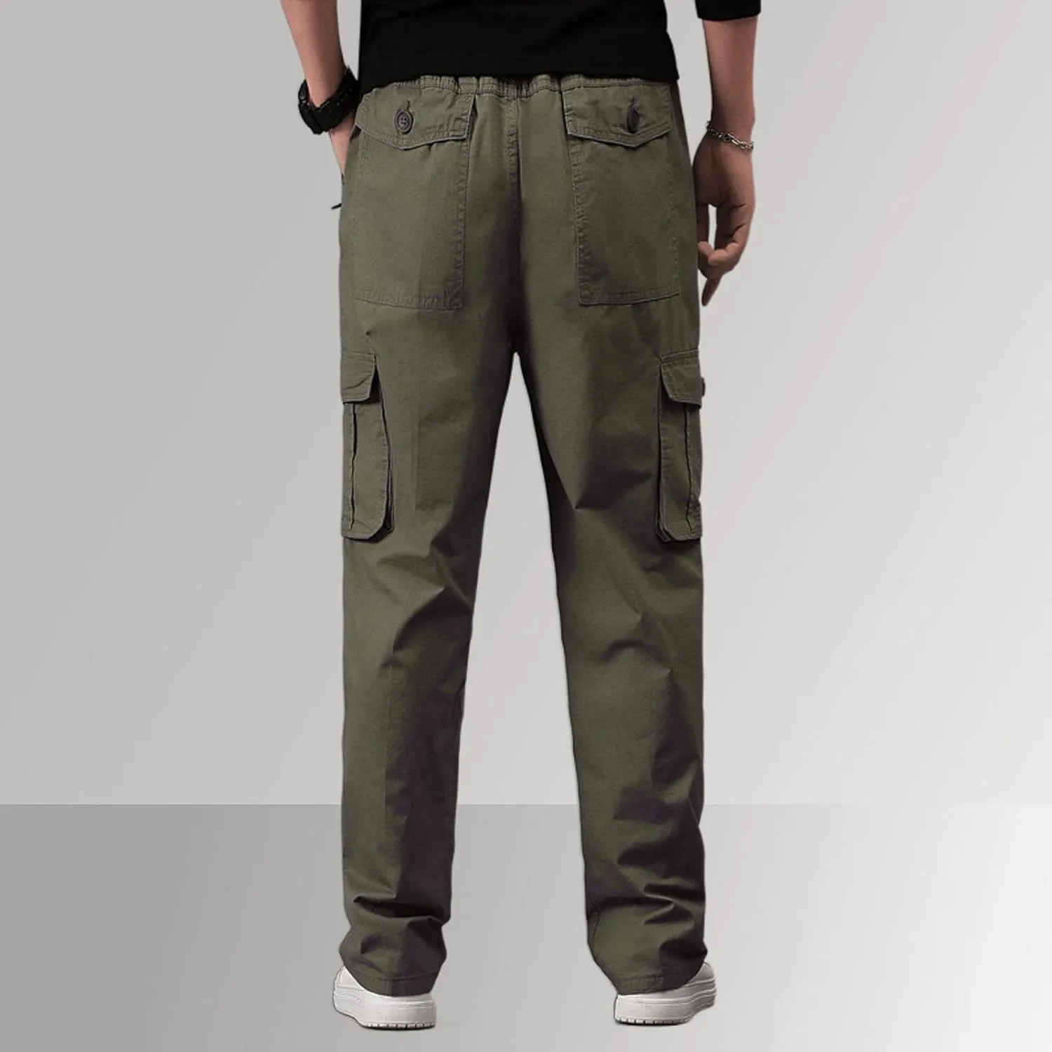 Cargo Sweatpants for Men Big and Tall Relaxed Fit Straight Leg Cargo Pant Men's Relaxed Fit Stretch Cargo Pant Men's