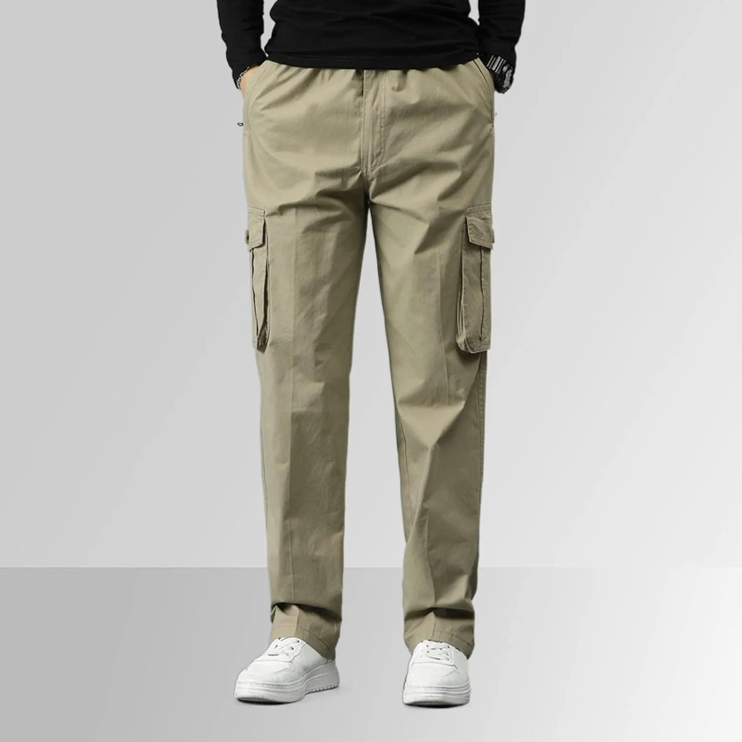 Cargo Sweatpants for Men Big and Tall Relaxed Fit Straight Leg Cargo Pant Men's Relaxed Fit Stretch Cargo Pant Men's