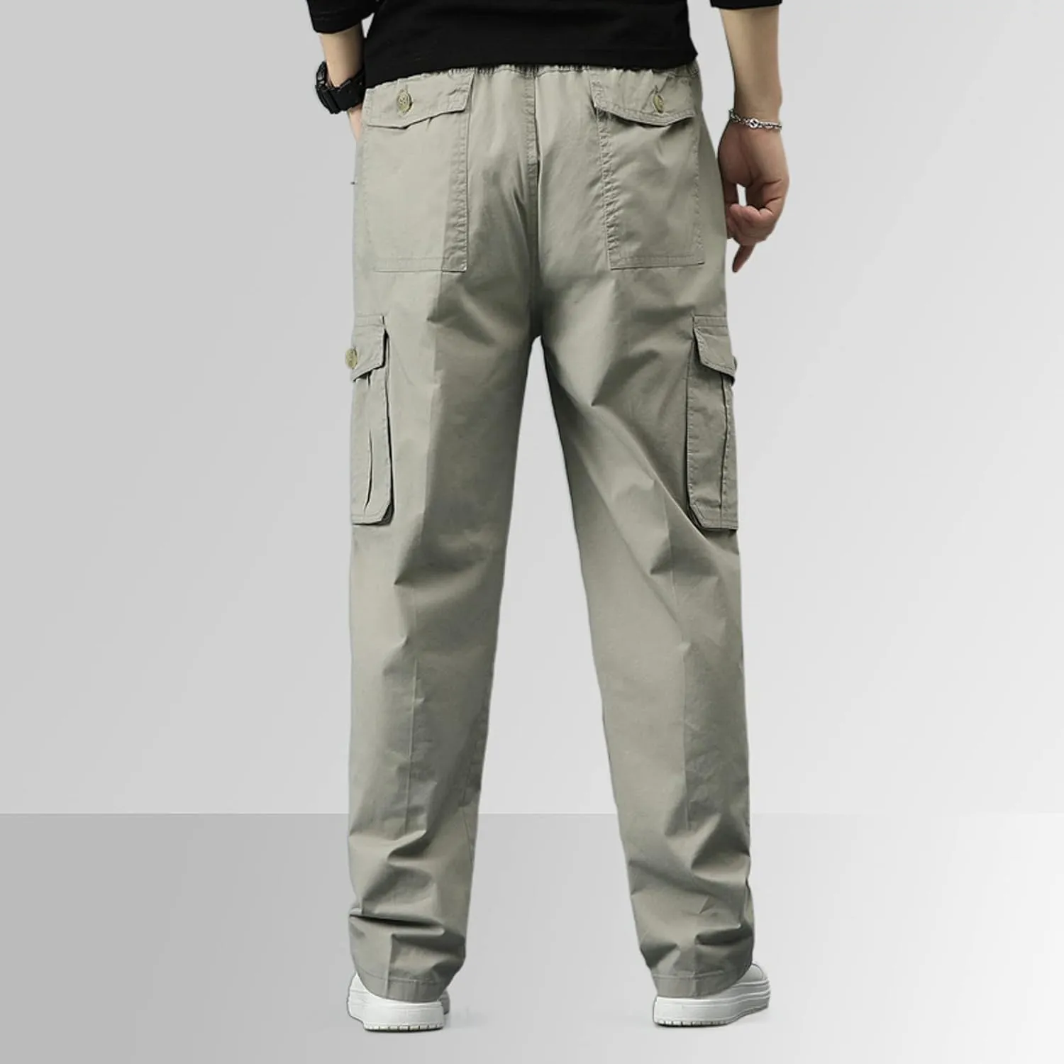 Cargo Sweatpants for Men Big and Tall Relaxed Fit Straight Leg Cargo Pant Men's Relaxed Fit Stretch Cargo Pant Men's