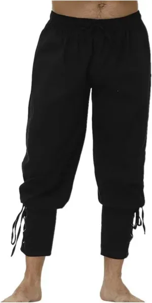 Casual Pants for Mens Linen Pants Summer Beach Pants Drawstring Yoga Pants Loose Fit Elastic Waist Pants