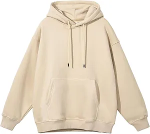 Cathalem Hoodies for Men Oversized Hoodie Wash Plush Cotton Hooded Sweatshirt Vintage Heavyweight Hoodie Men Streetwear