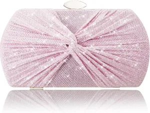 Clutch Purses for Women Wedding Evening Glitter Sparkly Handbags Party Purses for Women with Detachable Chain