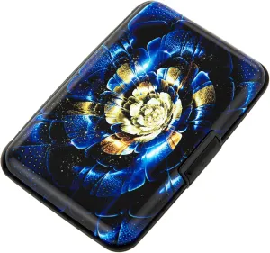 Credit Card Holder Small RFID Blocking Wallet Business Metal Slim Mini Aluminum Hard Case for Women Men