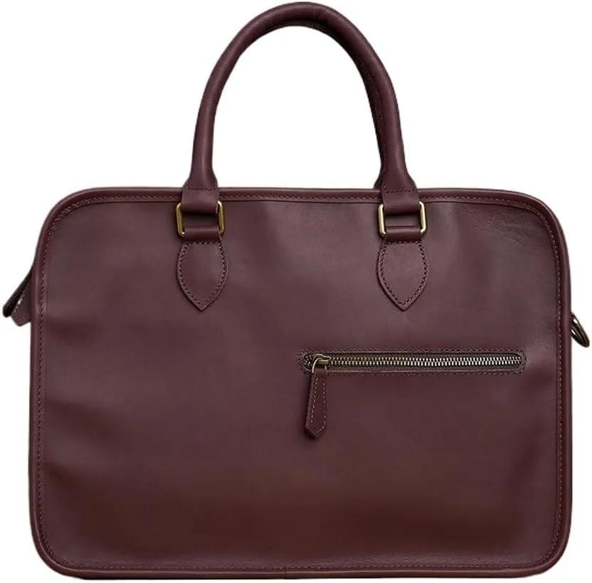 CSCDD Men's Genuine Leather Bag Men's Briefcase Office Bags For Men Bag Man's Laptop Bags Male Briefcase Handbag