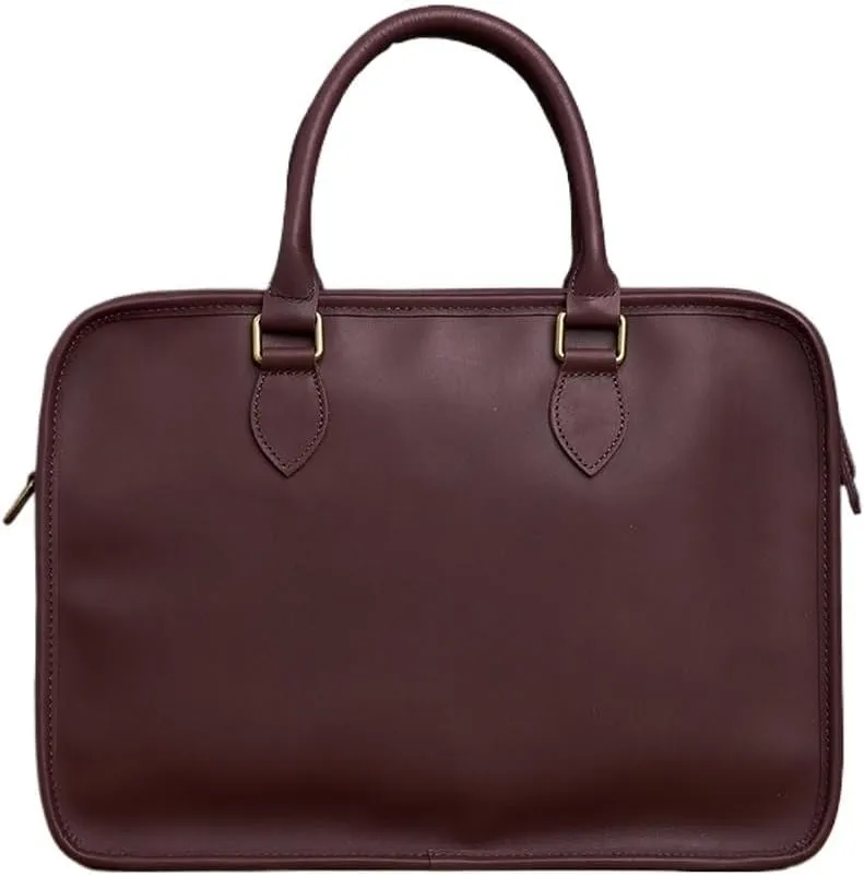CSCDD Men's Genuine Leather Bag Men's Briefcase Office Bags For Men Bag Man's Laptop Bags Male Briefcase Handbag