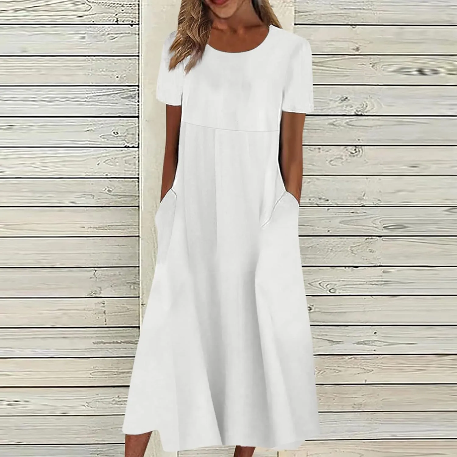 DPKLAD Women's Boho Formal Dresses for Women SummerDresses for Women 2025 Spring Dresses with Pockets
