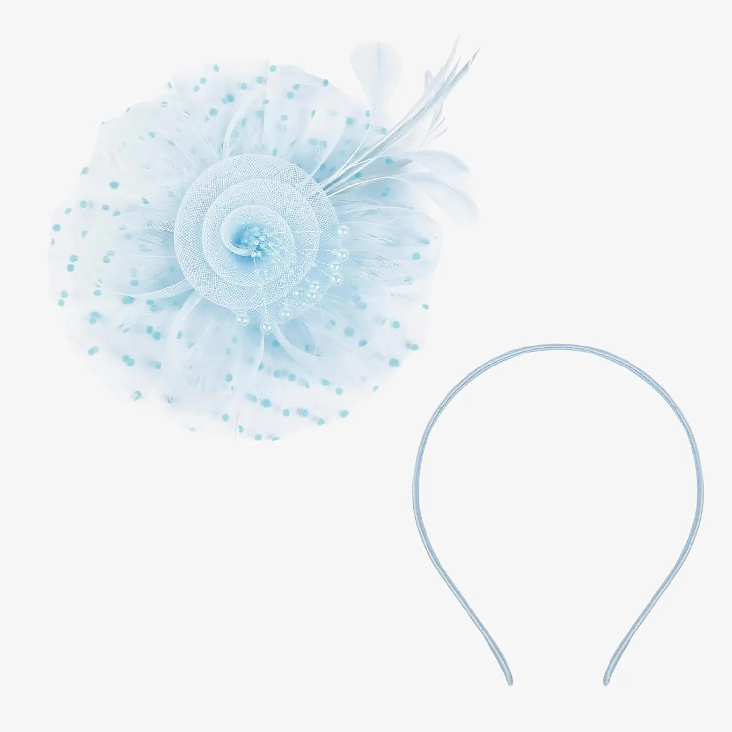 Fascinators Hats for Women Tea Party Headband Kentucky Derby Hats Fascinator Headpiece