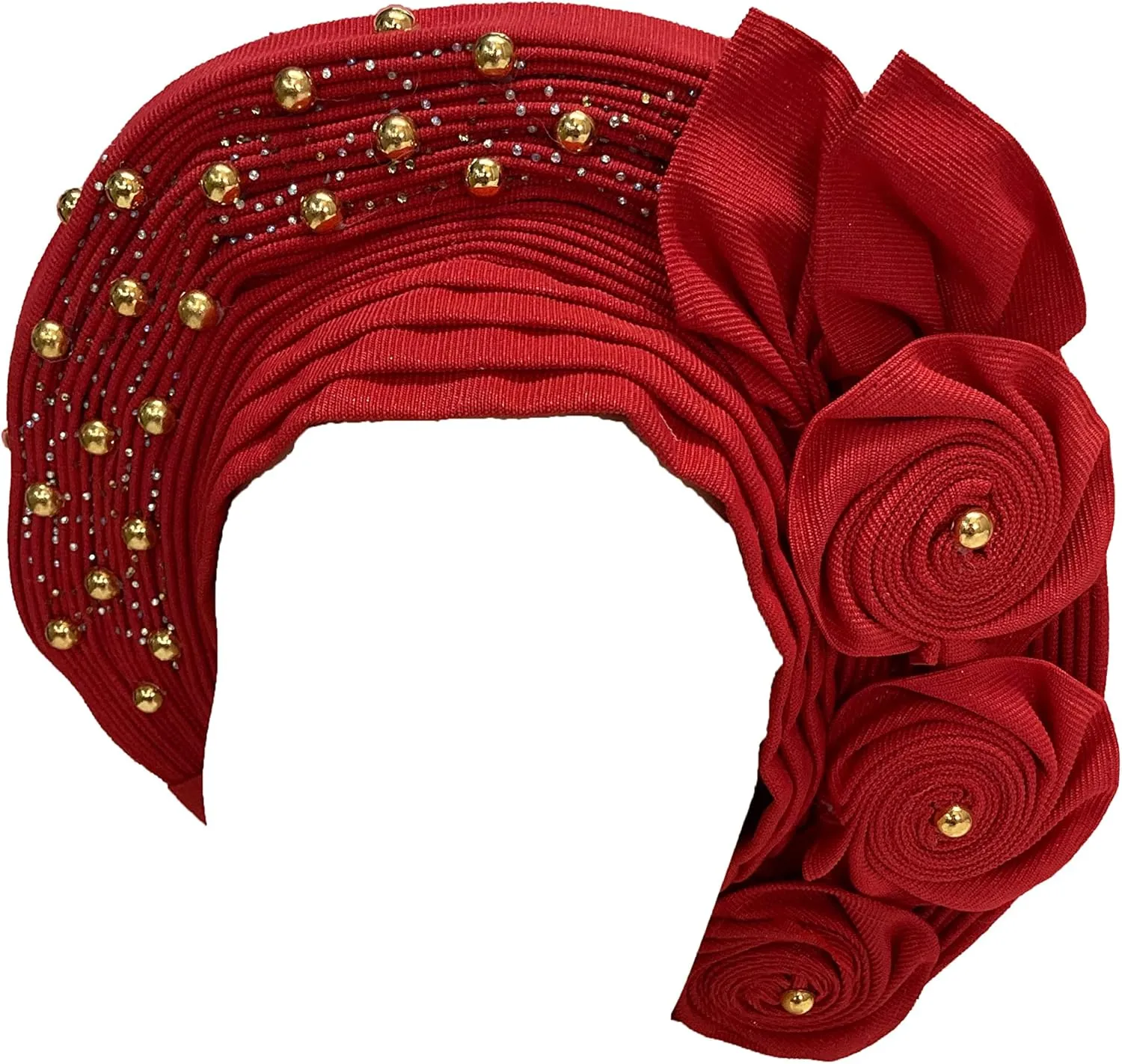 Gele Headties African Headgear Hats for Wedding Party Hats Gele Headties Nigerian Handmade Hats for Women
