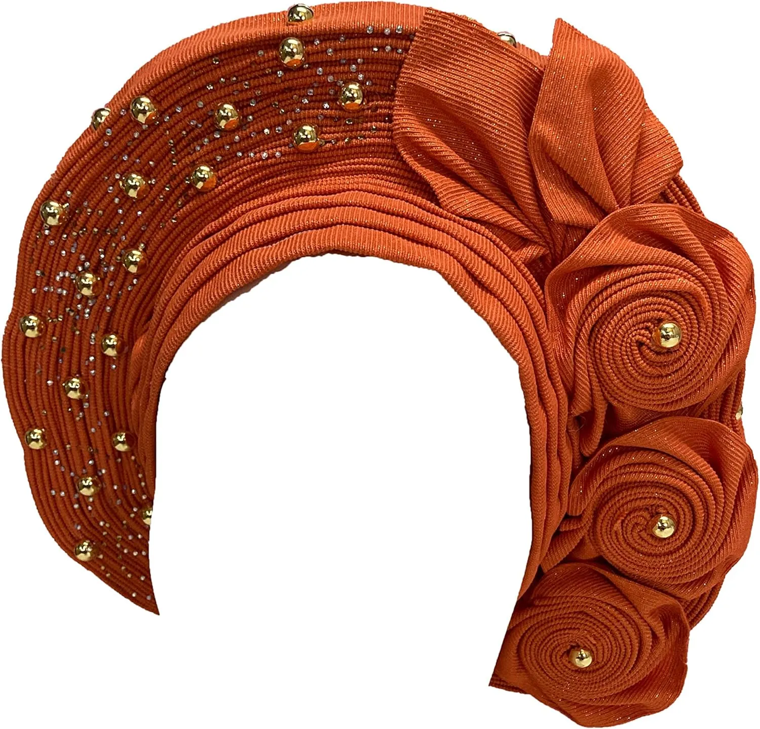 Gele Headties African Headgear Hats for Wedding Party Hats Gele Headties Nigerian Handmade Hats for Women