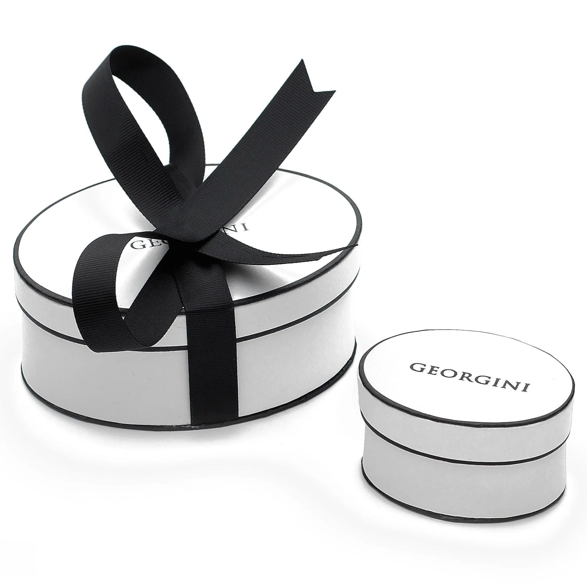 Georgini Noel Nights Sliced Stone Earrings Silver