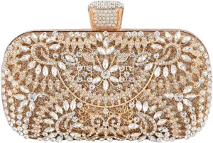 GIBZ Wedding Purse Women Banquet Clutch Dress Evening Bag