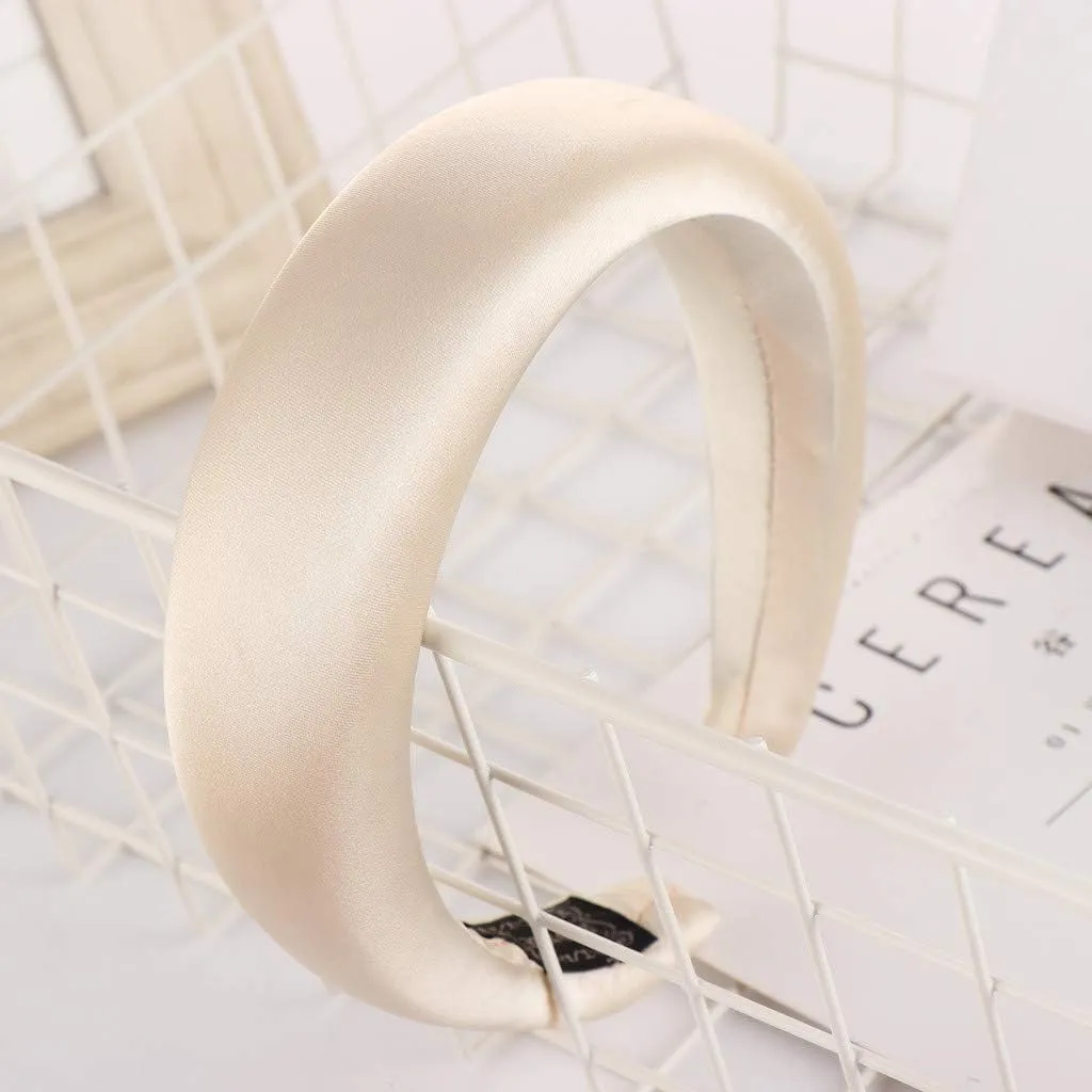 Hair Accessories Velvet Padded Cute Beauty Headbands for Women Head Bands - Fashion Hairbands Girls Vintage Non-slip Hairband