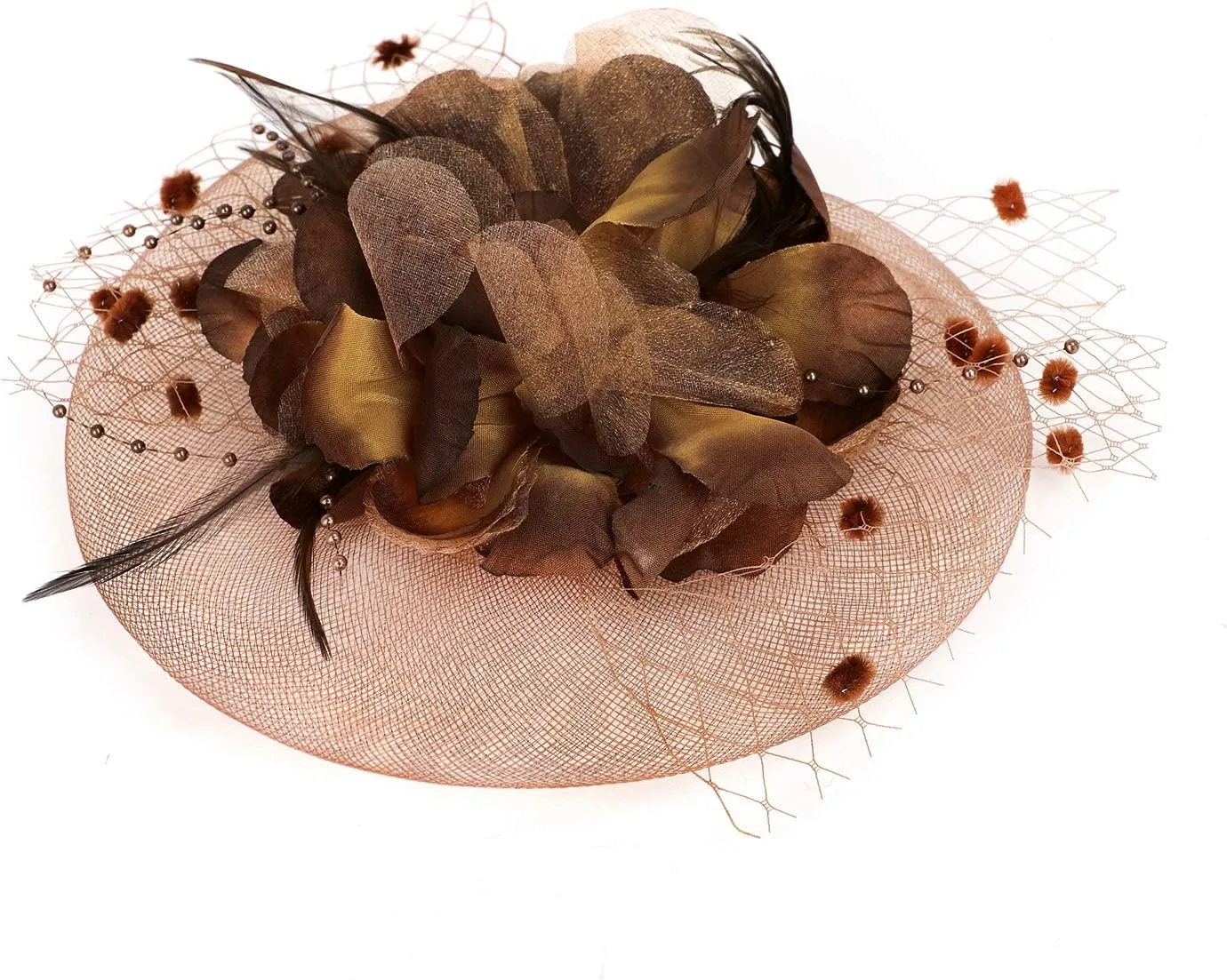 Hair Fascinator Hats for Women Cocktail Tea Party Church Kentucky Hats
