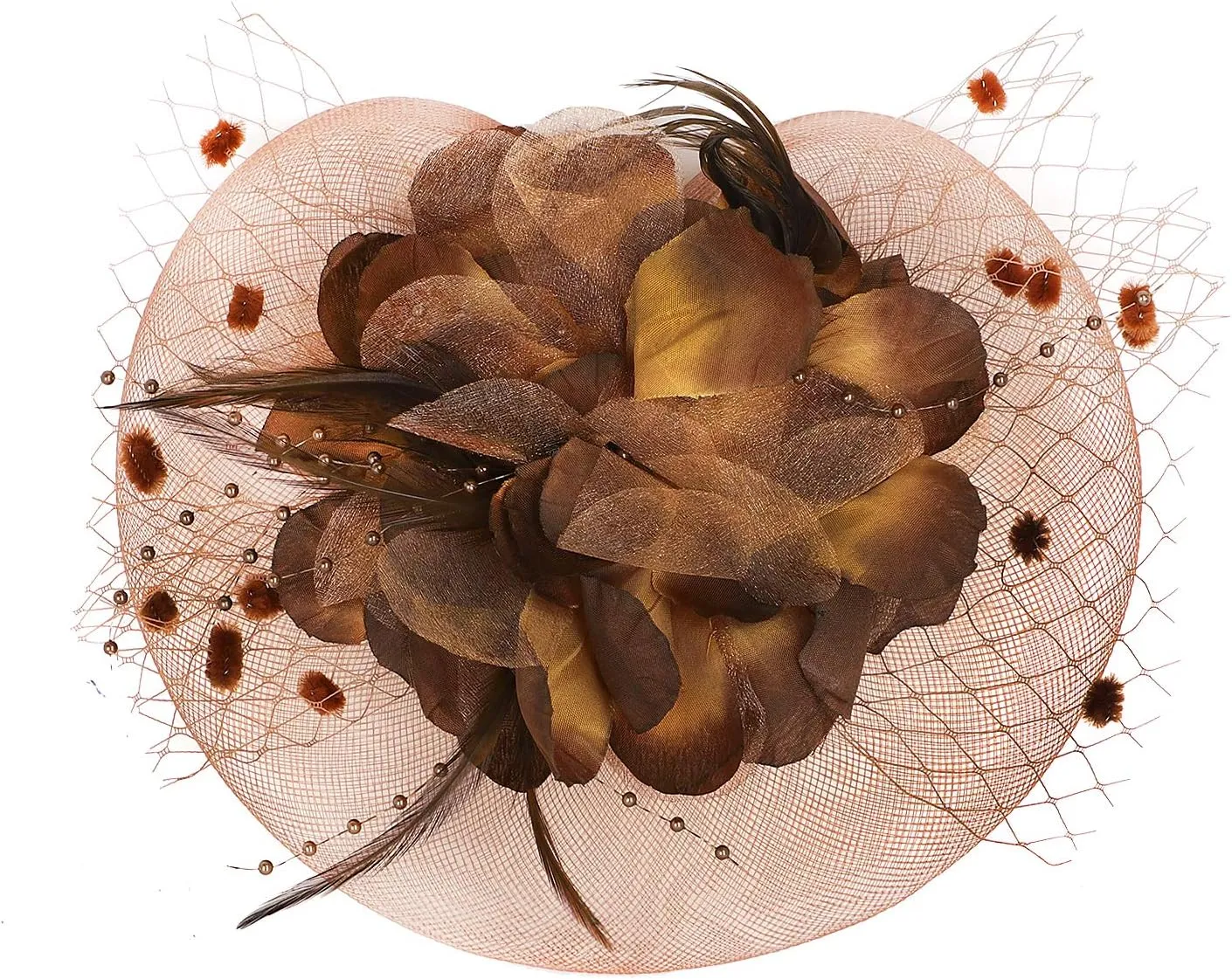 Hair Fascinator Hats for Women Cocktail Tea Party Church Kentucky Hats