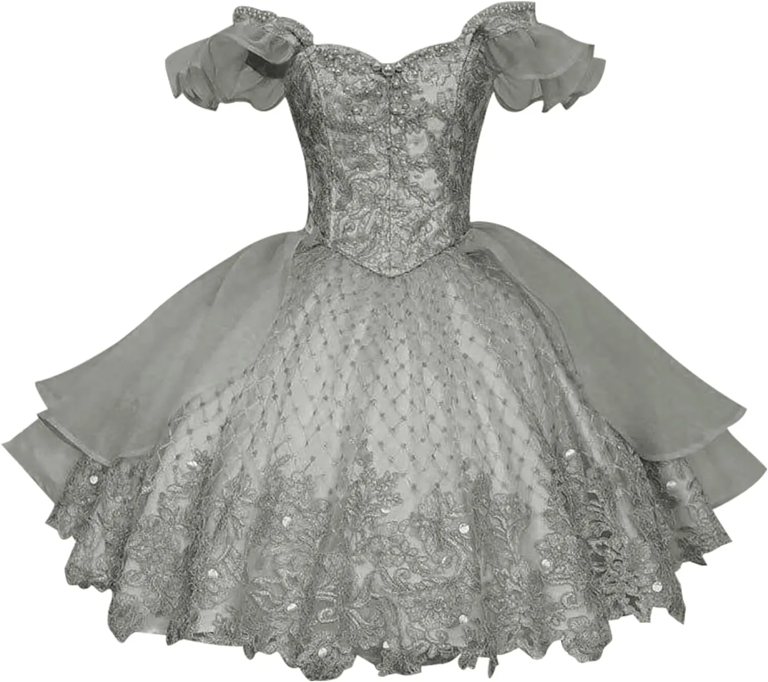 Homecoming Dresses Short 2025 - Lace Beaded Princess Mini Prom Ball Gown Off Shoulder Tulle DAMA Dresses for Quinceanera