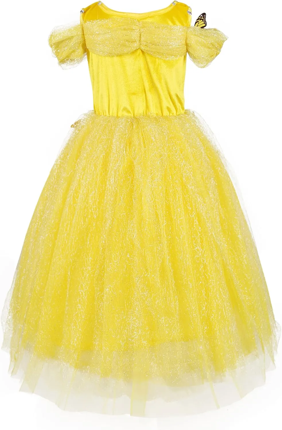 JerrisApparel Flower Girls Dress Princess Costume Butterfly Girl