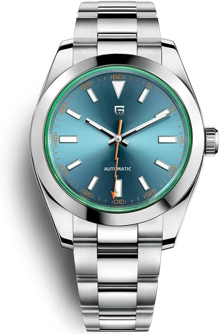 LACZ DENTON Pagani Design PD1733 Men Automatic Watches 40MM Men Mechanical Wristwatches Green Sapphire Glass AR Coated Watches NH35A Waterproof Watches
