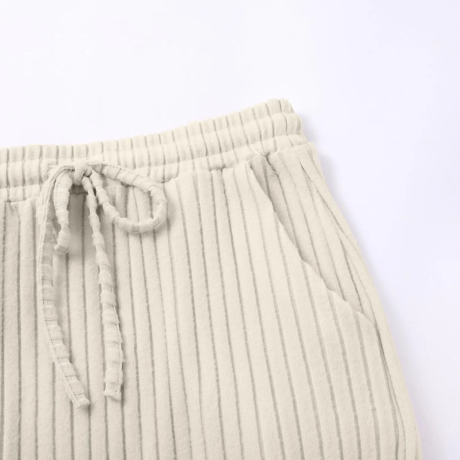 Long Skirts for Women 2025 Summer Trendy Maxi Skirt with Pockets Ribbed Knit Stretchy Soft Daily Outfits