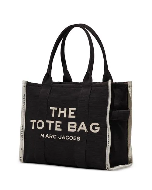 MARC JACOBS Jacquard Tote Bag, Black