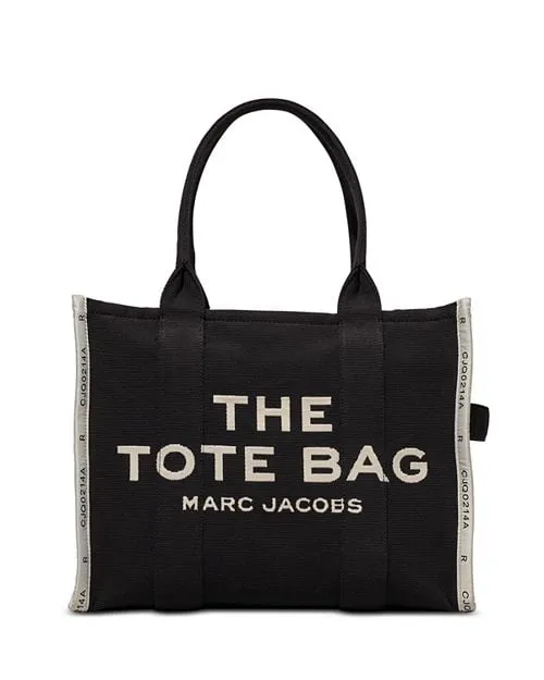 MARC JACOBS Jacquard Tote Bag, Black