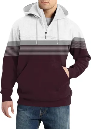 Mens Big and Tall Graphic Hoodie: Heavy Weight Workout Flannel Sweatshirt Designer Oversized Pullover