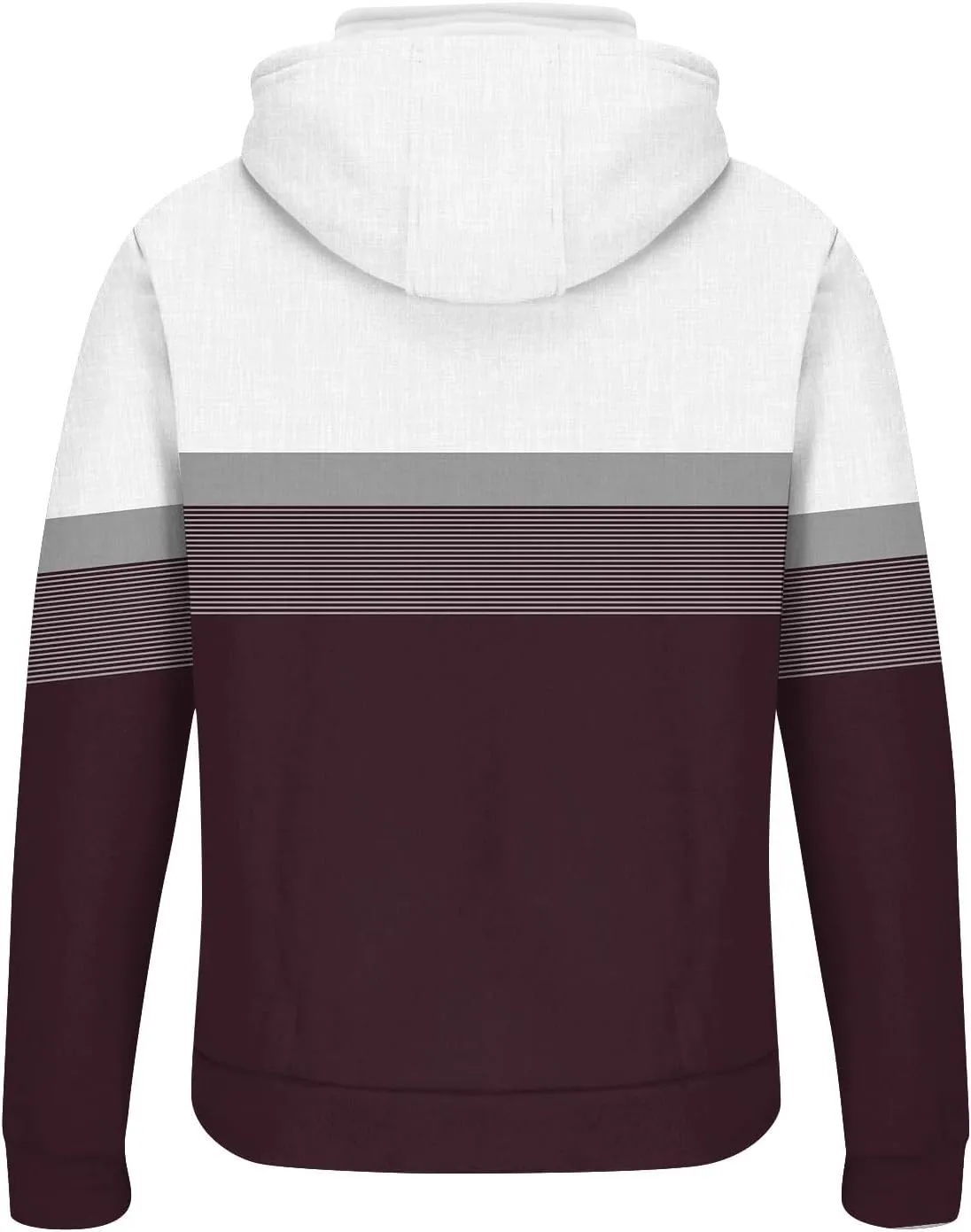 Mens Big and Tall Graphic Hoodie: Heavy Weight Workout Flannel Sweatshirt Designer Oversized Pullover