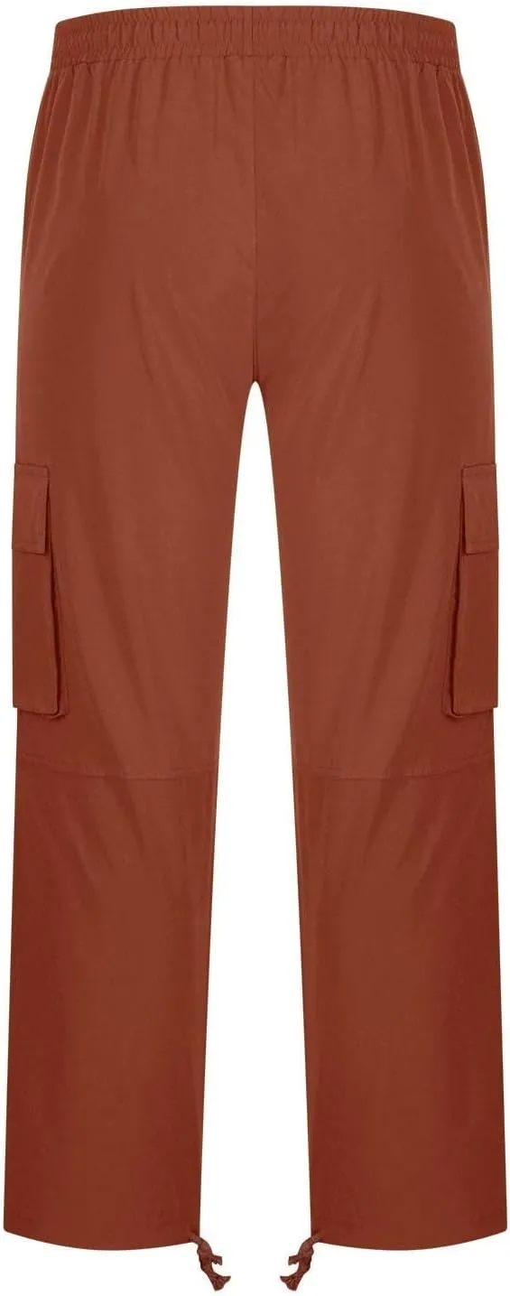 Men's Cargo Pants Stretch Casual Lightweight Relaxed Fit Pants for Men Fashion Trendy 2025 Sports Workout Pants