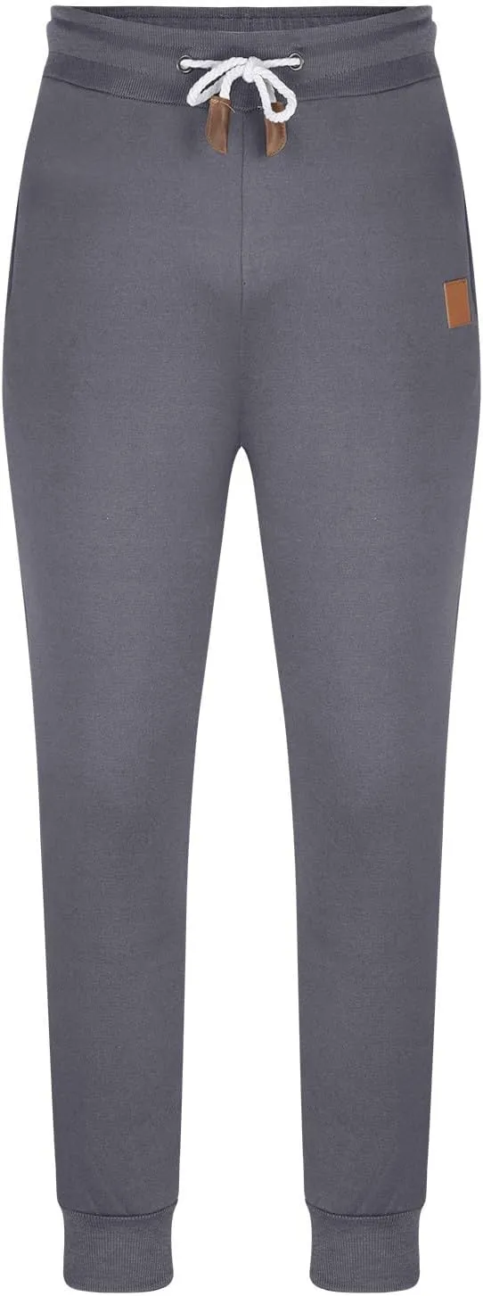 Men's Casual Joggers Pants Drawstring Chino Cargo Pants Hiking Outdoor Twill Track Fitness Sweatpants with Pockets